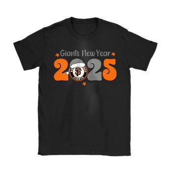 San Francisco Giants Happy New Year MLB Gift For Fan Unisex T-Shirt Cotton Tee TAT23083