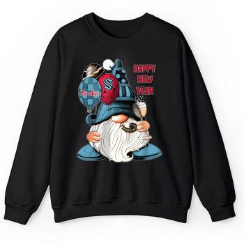 Seattle Kraken Happy New Year NHL Gift For Fan Cute Gnomes Unisex Sweatshirt TAS23065