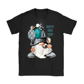 Seattle Mariners Happy New Year MLB Gift For Fan Cute Gnomes Unisex T-Shirt Cotton Tee TAT23060