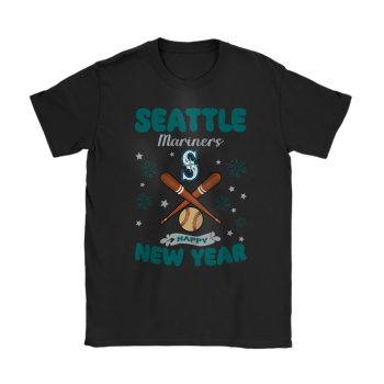 Seattle Mariners Happy New Year MLB Gift For Fan Unisex T-Shirt Cotton Tee TAT23059