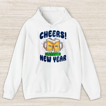 Seattle Seahawks Happy New Year NFL Gift For Fan Cheers 2025 Unisex Hoodie TAH23042