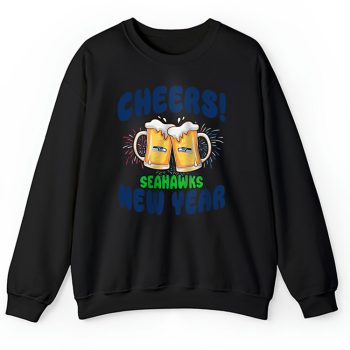 Seattle Seahawks Happy New Year NFL Gift For Fan Cheers 2025 Unisex Sweatshirt TAS23042