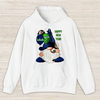 Seattle Seahawks Happy New Year NFL Gift For Fan Cute Gnomes Unisex Hoodie TAH23054