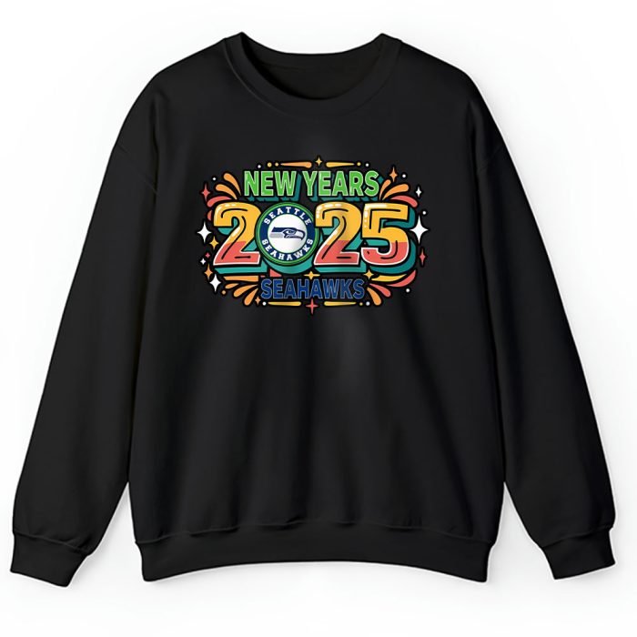 Seattle Seahawks Happy New Year NFL Gift For Fan Unisex Sweatshirt TAS23052