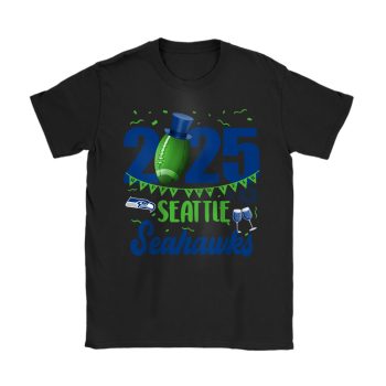 Seattle Seahawks Happy New Year NFL Gift For Fan Unisex T-Shirt Cotton Tee TAT23053