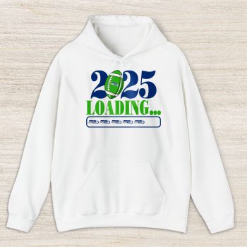 Seattle Seahawks Happy New Year NFL Loading 2025 Gift For Fan Unisex Hoodie TAH23051