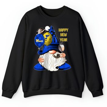 St. Louis Blues Happy New Year NHL Gift For Fan Cute Gnomes Unisex Sweatshirt TAS23101