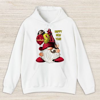 St. Louis Cardinals Happy New Year MLB Gift For Fan Cute Gnomes Unisex Hoodie TAH23096