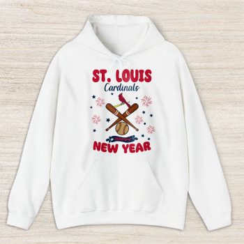 St. Louis Cardinals Happy New Year MLB Gift For Fan Unisex Hoodie TAH23095