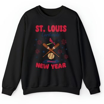 St. Louis Cardinals Happy New Year MLB Gift For Fan Unisex Sweatshirt TAS23095