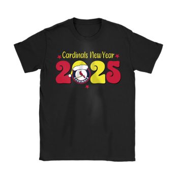 St. Louis Cardinals Happy New Year MLB Gift For Fan Unisex T-Shirt Cotton Tee TAT23094