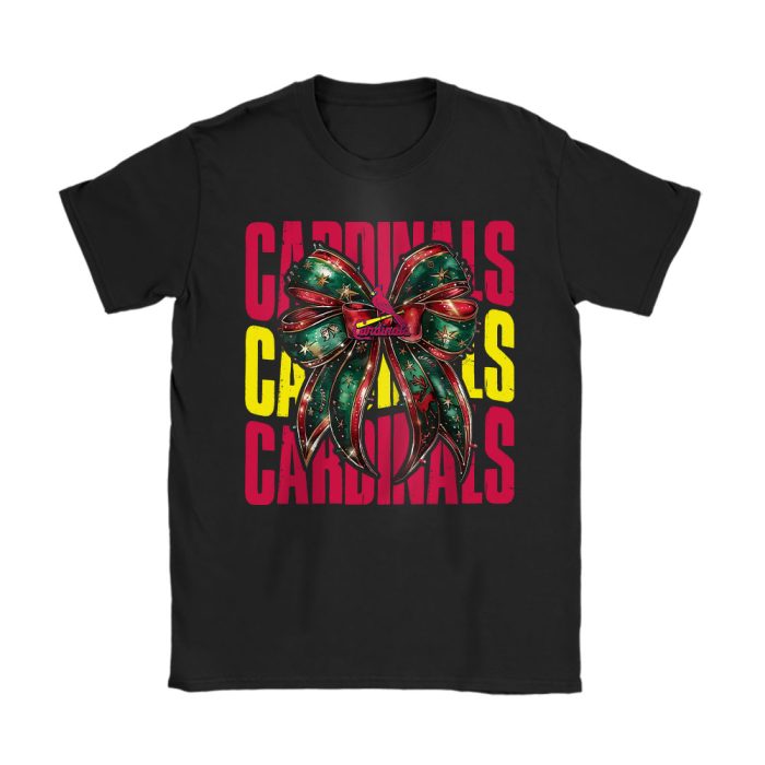 St. Louis Cardinals Merry Christmas MLB Gift For Fan Christmas Funny Unisex T-Shirt Cotton Tee TAT23271