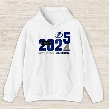 Tampa Bay Lightning Happy New Year NHL Gift For Fan Hello 2025 Unisex Hoodie TAH23123