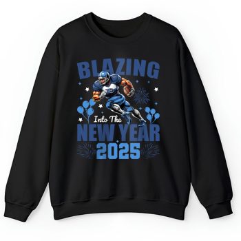 Tennessee Titans Blazing New Year NFL Gift For Fan Hello 2025 Unisex Sweatshirt TAS23141