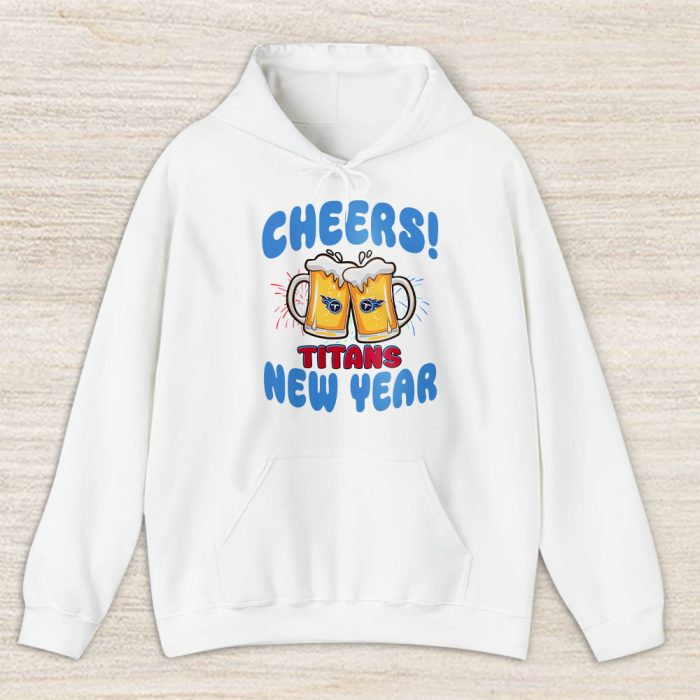 Tennessee Titans Happy New Year NFL Gift For Fan Cheers 2025 Unisex Hoodie TAH23128