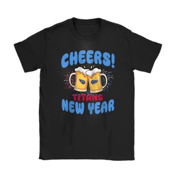 Tennessee Titans Happy New Year NFL Gift For Fan Cheers 2025 Unisex T-Shirt Cotton Tee TAT23128