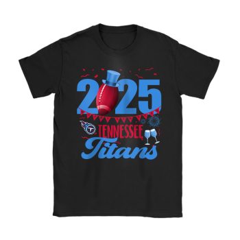 Tennessee Titans Happy New Year NFL Gift For Fan Unisex T-Shirt Cotton Tee TAT23139