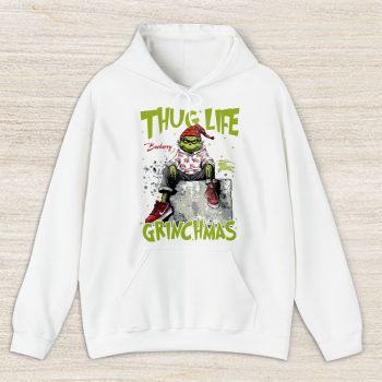 Thug Life Retro Christmas Grinch Burberry Unisex Hoodie TAH22195