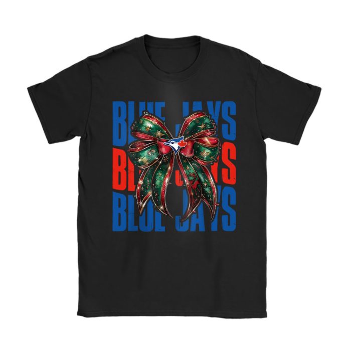 Toronto Blue Jays Merry Christmas MLB Gift For Fan Christmas Funny Unisex T-Shirt Cotton Tee TAT23277