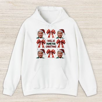 Trump Ill Be Home For Christmas Humorous Trump Christmas Chanel Unisex Hoodie TAH22187