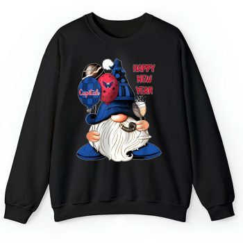 Washington Capitals Happy New Year NHL Gift For Fan Cute Gnomes Unisex Sweatshirt TAS22365