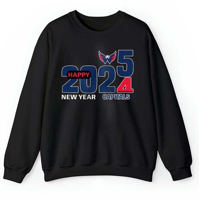 Washington Capitals Happy New Year NHL Gift For Fan Hello 2025 Copy Unisex Sweatshirt TAS22362