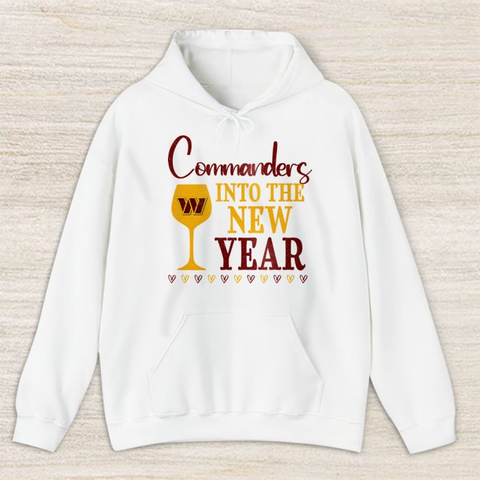 Washington Commanders Happy New Year NFL Gift For Fan Cheers To A New Year Unisex Hoodie TAH23178
