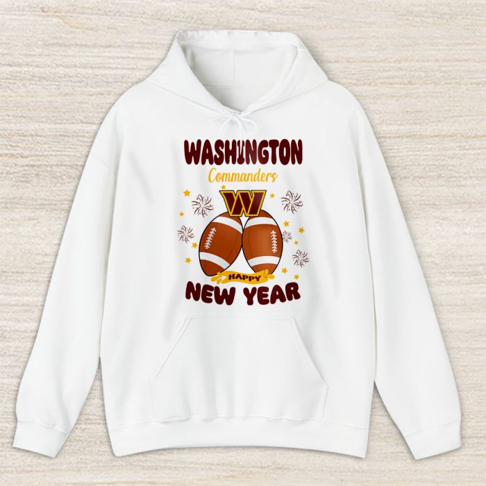 Washington Commanders Happy New Year NFL Gift For Fan Unisex Hoodie TAH23181