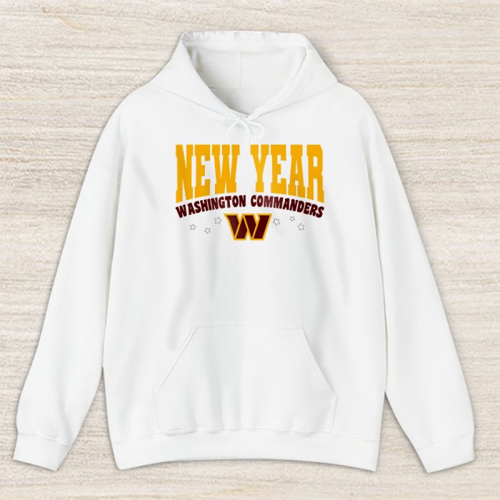 Washington Commanders Happy New Years NFL Gift For Fan Unisex Hoodie TAH23182