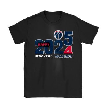 Washington Wizards Happy New Year NBA Gift For Fan Hello 2025 Unisex T-Shirt Cotton Tee TAT22325