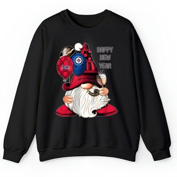 Winnipeg Jets Happy New Year NHL Gift For Fan Cute Gnomes Unisex Sweatshirt TAS22354