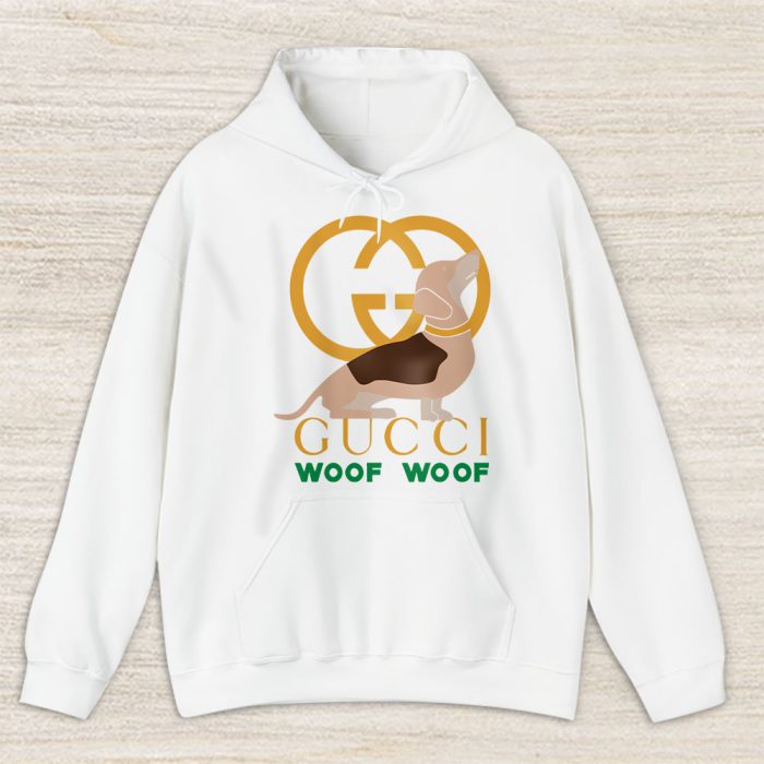 Dog Logo Gucci Woof Gucci Unisex Hoodie TAH23312